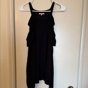 Black cold shoulder Maurices sweater